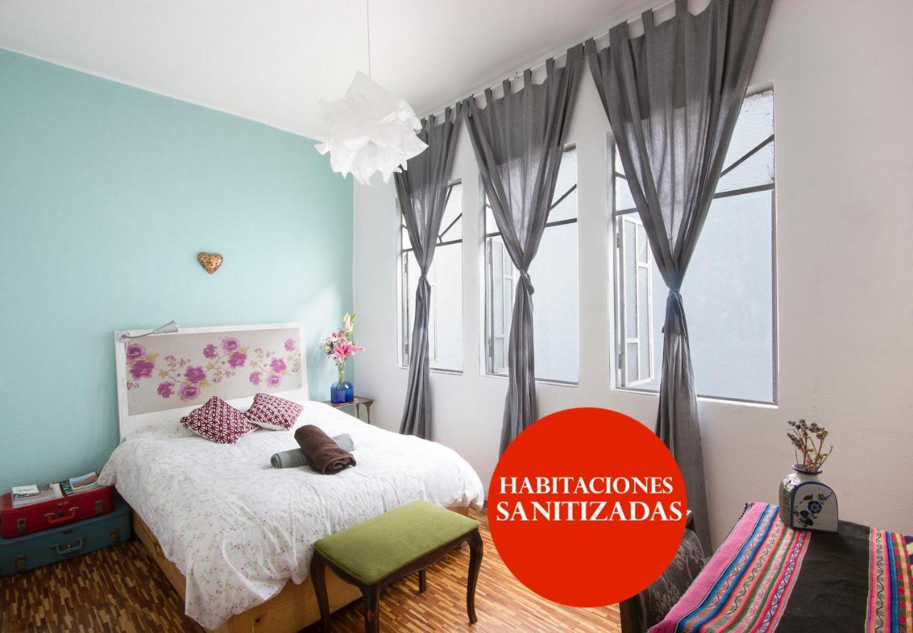 Casa Indigo Cdmx Hostel Mexikóváros Kültér fotó