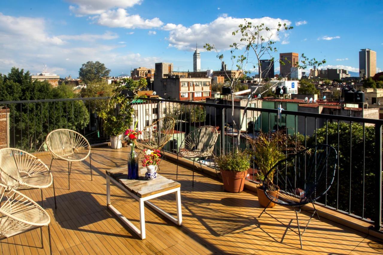 Casa Indigo Cdmx Hostel Mexikóváros Kültér fotó